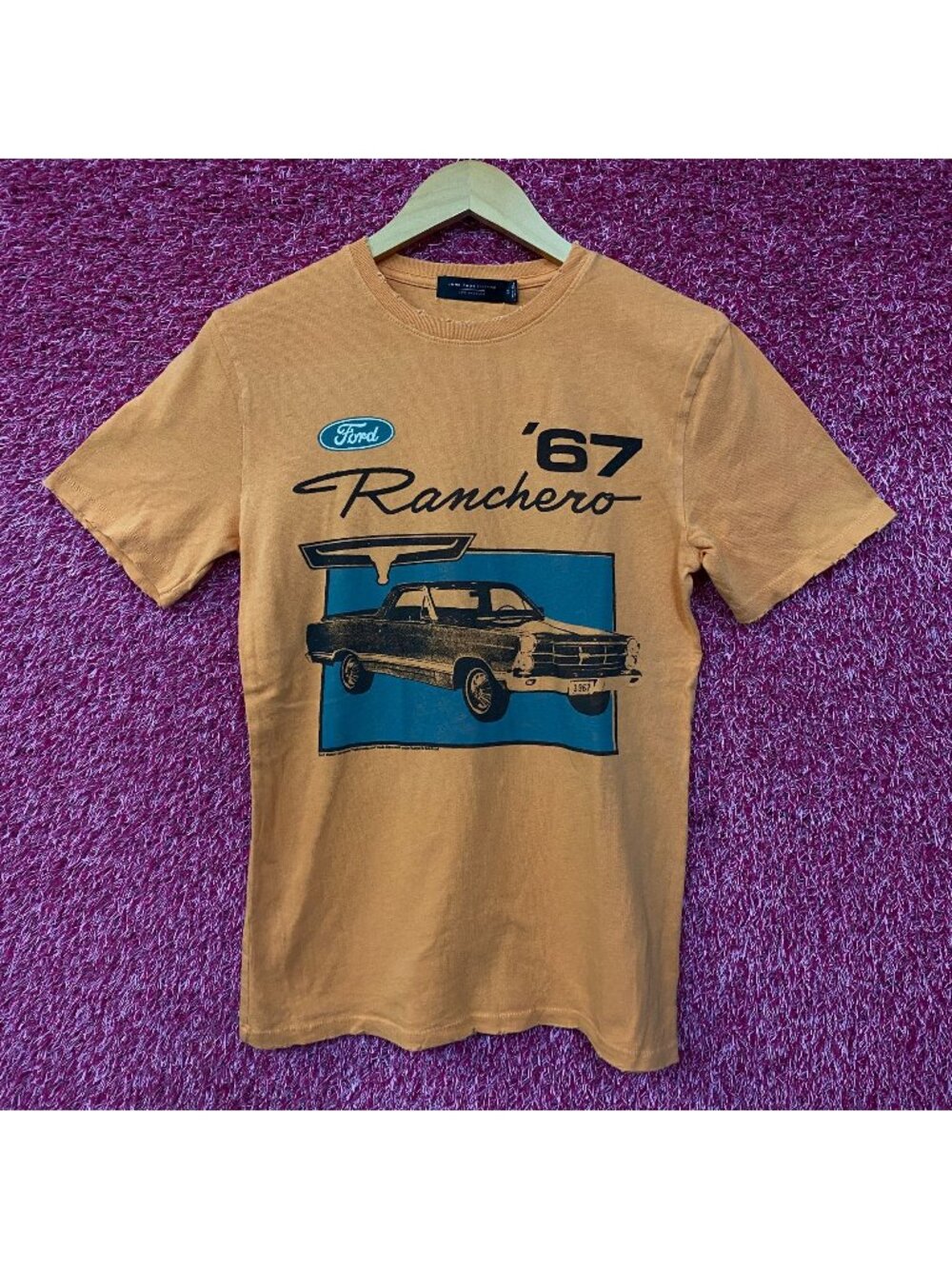 Junk Food Clothing Ford Ranchero '67 Women's Vintage-Style T-Shirt XS